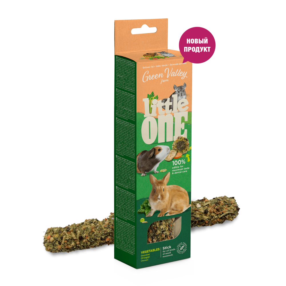 Палочки Little One Зеленая долина 180г с овощами 32350-0