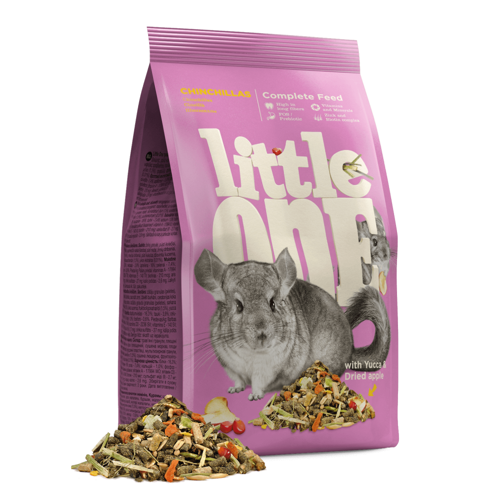 Корм для грызунов LITTLE ONE 400г для шиншилл-0