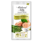 Natural kitty крем суп для кошек 4*12г тунец с спаржей 601231